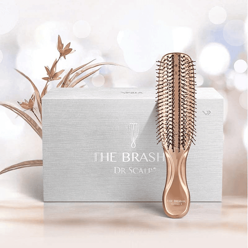 ARTISTIC & Co. THE BRASHU—Dr.scalp 宙斯清潔按摩貴婦梳 乾濕兩用