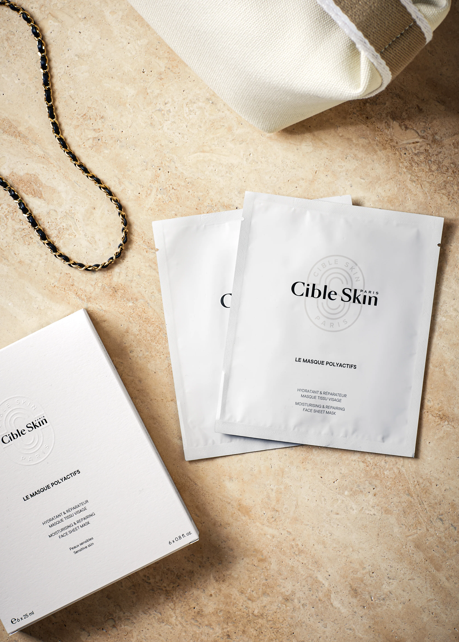 CIBLE SKIN LES 6 MASQUES POLYACTIFS 6 SHEETS