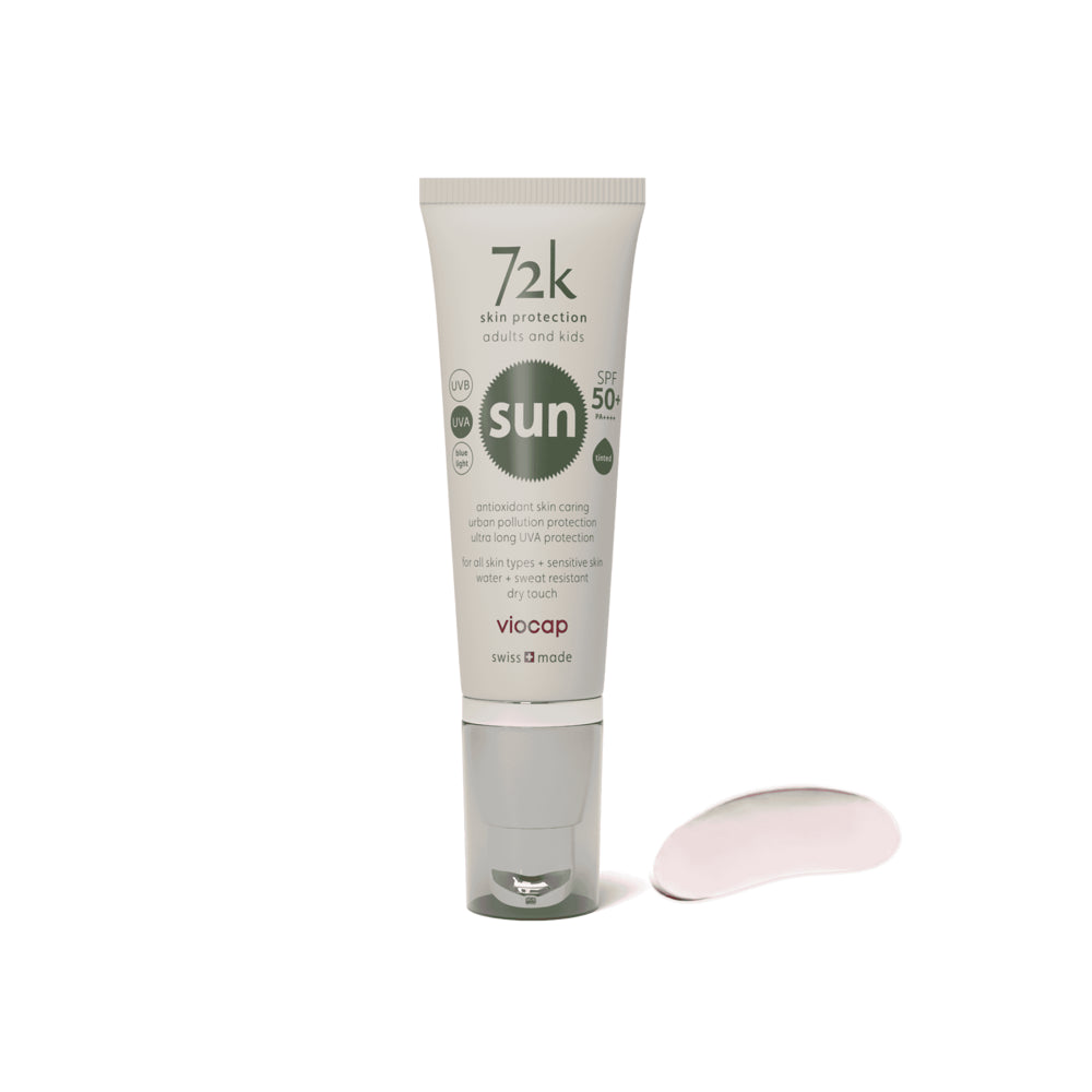 72K Sunscreen SPF 50+ Tinted 50ML